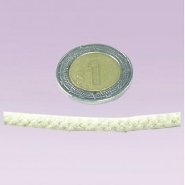 Cordon de algodon de 3 mm blanco 