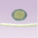 Cordon de algodon de 3 mm blanco 