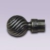Punta bola espiral con adaptador para tubo de 38 mm