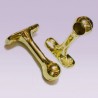 Soporte dorado largo lateral para tubo de 13 mm