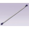 Cortinero de hoja ajustable con tubo de 10 mm
