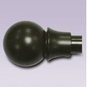 Cortinero de esfera ajustable con tubo de 15.7 mm