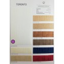 PERSIANA VERTICAL DE TELA TORONTO WHITE.