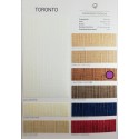 PERSIANA VERTICAL DE TELA TORONTO MAPLE BROWN.