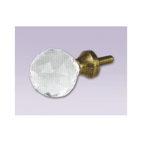 Cortinero ajustable bola de diamante con tubo de 20.7 mm
