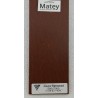 PERSIANA HORIZONTAL LOUVER BASSWOOD BLACK CHERRY 50 MM DE MADERA CON CINTILLA.