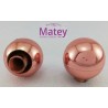 PUNTA TAPON ESFERA 5/8 COLOR COBRE.