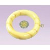 Argolla para baston de 1 1/2" barniz natural