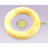 Argolla para baston de 1" barniz natural