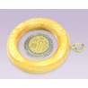Argolla para baston de 3/4" barniz natural 