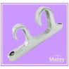 SOPORTE CISNE DOBLE PARA TECHO DE ALUMINIO 25 X 13MM