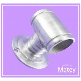 SOPORTE LOMAS ALUMINIO PASAMANOS PARA TUBO DE 38 MM.