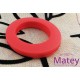 OJILLO PLASGRAN ROJO MATE. INT.45MM EXT.73MM