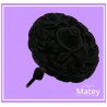 CHAPETON ROSAS CON POSTE EN L PINTADO NEGRO MATE