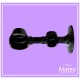 SOPORTE DOBLE TIPO CAZUELA NEGRO LATERAL IZQUIERDO PARA TUBO DE 2X13MM 