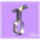 SOPORTE CENTRAL PARA TUBO OVALADO DE 15MM DE LAMINA GALVANIZADO PARA TUBO DE 15MM