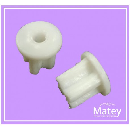 CONTRAPESO PARA TAPÓN DE PERSIANA SHEER ELEGANZ COLOR BLANCO