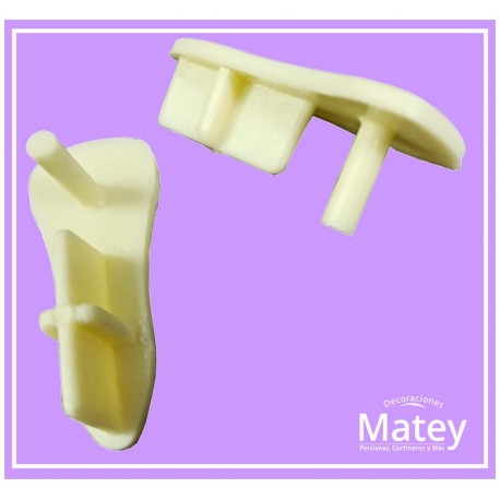 TAPÓN PARA PERSIANA SHEER COLOR HUESO