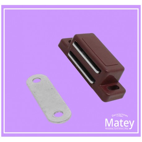  KIT RESBALÓN MAGNÉTICO N.347 PARA PUERTA EN COLOR CAFÉ