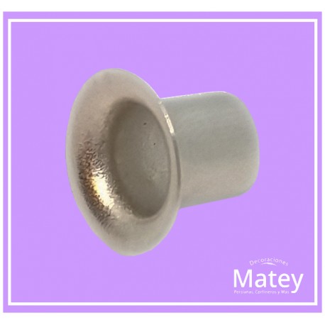 OJILLO PARA MÉNSULA DE ENTREPAÑO TIPO PALETA COLOR NIQUELADO