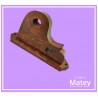 MÉNSULA GRUESA CERRADA CON ZOCLO PARA BASTÓN DE 25MM X 25MM