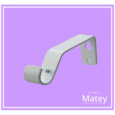 SOPORTE DE LAMINA DE 13MM COLOR BLANCO