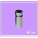 CHAPETÓN PARA CRISTAL DE ACERO INOXIDABLE N.2301