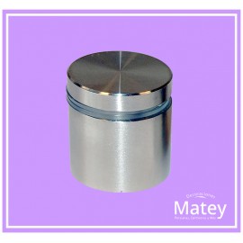 CHAPETÓN PARA CRISTAL DE ACERO INOXIDABLE N.2306