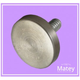 TAPÓN PLANO DE ACERO INOXIDABLE PARA TUBO DE 38MM