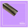 TUBO  DE METAL ANTI-BRASS