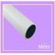 TUBO DE ALUMINIO 7/8" BLANCO