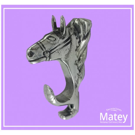 SOPORTE ABIERTO  CORCEL EN ALUMINIO PULIDO