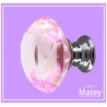 PERILLA DIAMANTE ROSA DM C7000 BASE PLATA