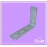 ESCUADRA N.9 DE PARED SIN CLIP COLOR GALVANIZADO