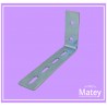 ESCUADRA N.12 DE PARED SIN CLIP COLOR GALVANIZADO
