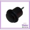 TOPE CILINDRO LISO NEGRO MATE HER-805 ZAMAK, ANCHO: 25MM, ALTO: 35MM tipo cupido oro viejo