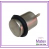 TOPE CILINDRO SATINADO HER-805ST ZAMAK, ANCHO: 25MM, ALTO: 35MM tipo cupido oro viejo