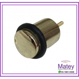 TOPE CILINDRO DORADO HER-805DO ZAMAK, ANCHO: 25MM, ALTO: 35MM tipo cupido oro viejo