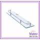 REPISA RECTANGULAR DE VIDRIO DE 10X30CM