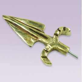 Punta de flecha chico en bronce